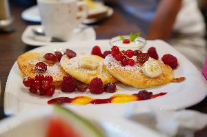 Morgenglück im Café Sahnehäuble